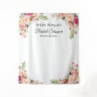 Bridal Shower Blush Pink Floral Photo Backdrop