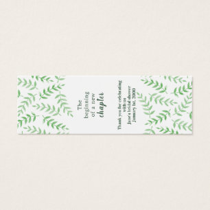 Bridal Shower Bookmark