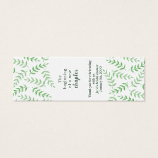 Bridal Shower Bookmark