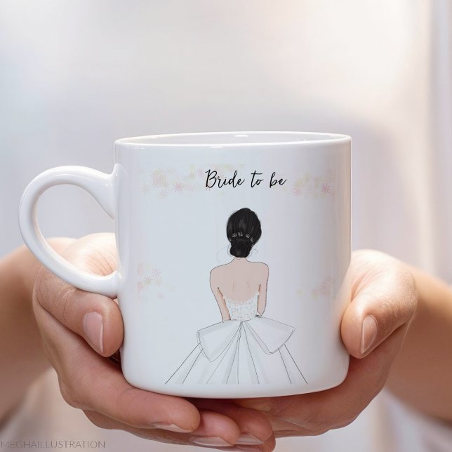 bridal shower, Bride to be,  Large Coffee Mug (Creator Uploaded)