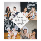 Bridal Shower Bridesmaid Proposal Photo Collage