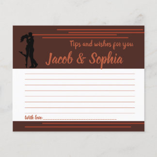  Bridal Shower card Tips and Wishes for Couple  Fl