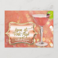 Bridal Shower Cocktail Recipe Twinkle Lights