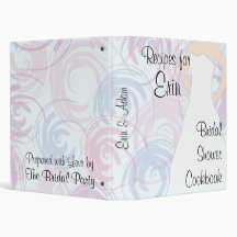 Bridal Shower Cookbook - Flora