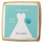 Bridal Shower Cookie Favours Aqua