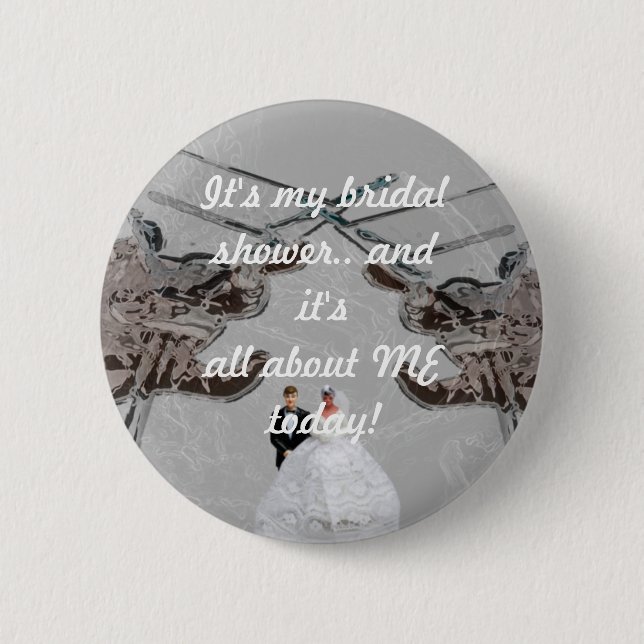 Bridal Shower Custom Button (Front)