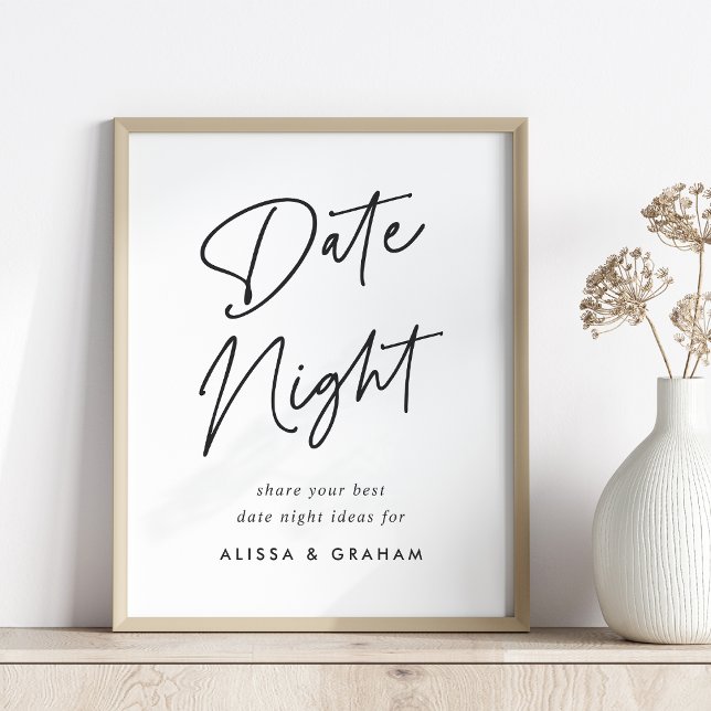 Bridal Shower Date Jar Sign (Creator Uploaded)