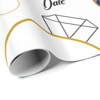 Bridal Shower/Engagement Gift Wrap with Photos