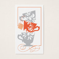 Bridal Shower Favour Tag - Tea