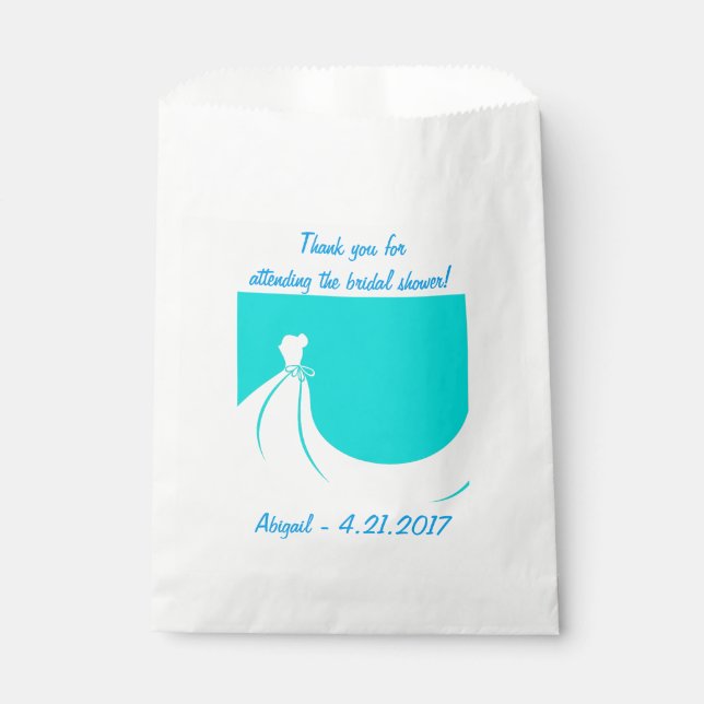 Bridal Shower Favours Bag (Front)