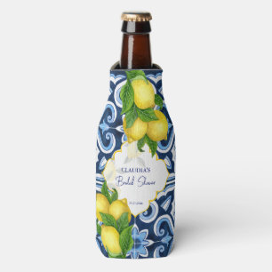 Bridal shower favours bridesmaid gifts personalise bottle cooler