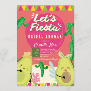 Bridal Shower Fiesta Invitation