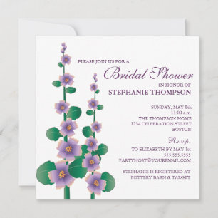 Bridal Shower Floral Garden Invitation