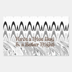 Bridal Shower Gift Art Print Rectangular Sticker