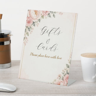 Bridal Shower Gifts & Cards Table Sign
