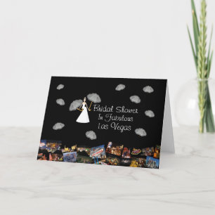 Bridal Shower In Fabulous Las Vegas with floating  Invitation