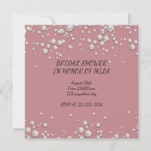 BRIDAL SHOWER INVITATION
