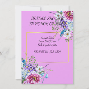 BRIDAL SHOWER INVITATION