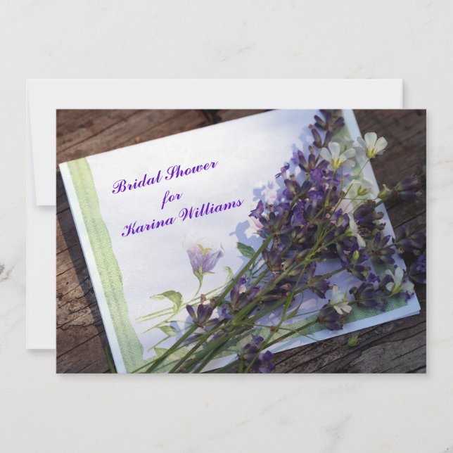Bridal Shower  Invitation (Front)