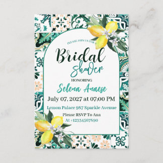 Bridal Shower Invitation Card