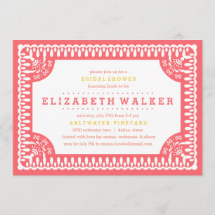 Bridal Shower Invitation Fiesta Olé