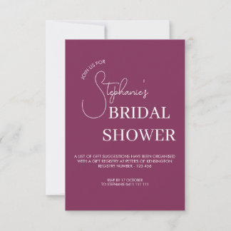 Bridal shower Invitation | Kitchen Tea