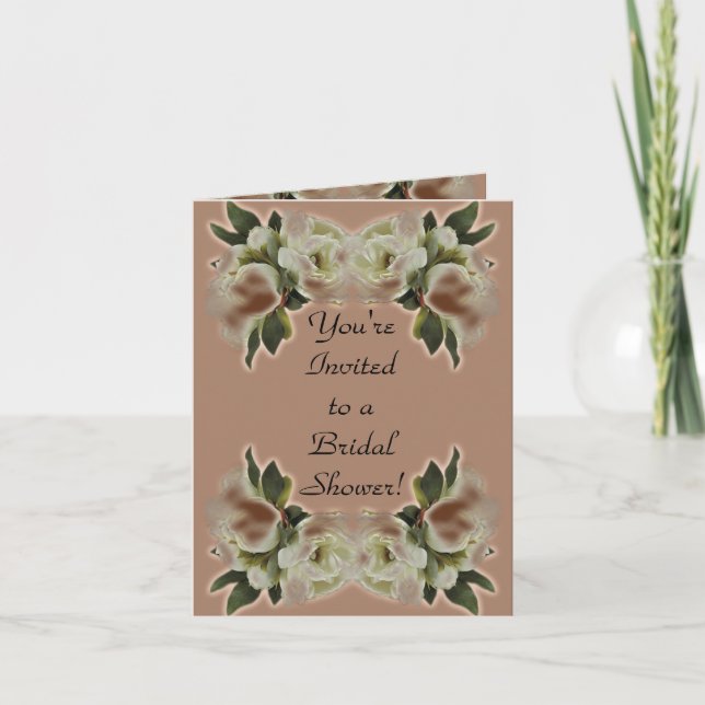 Bridal Shower Invitation Note or Greeting Card (Front)