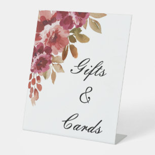 BRIDAL SHOWER INVITATION PEDESTAL SIGN