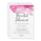Bridal Shower Invitation | Pink watercolour