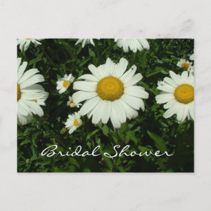 Bridal shower invitation postcard