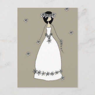 Bridal Shower Invitation Postcard