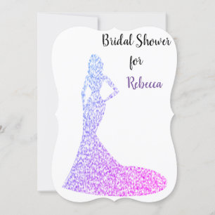 Bridal Shower Invitation - Sparkle and Shine