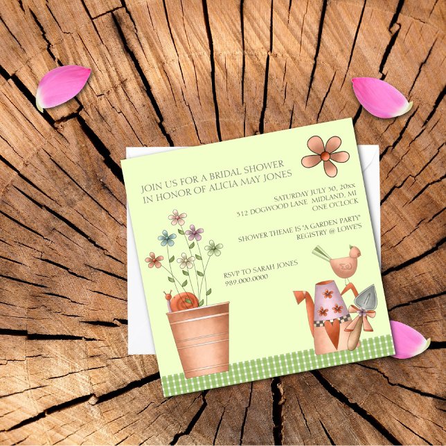 Bridal Shower Invitations or Garden Party Event (Creator Uploaded)