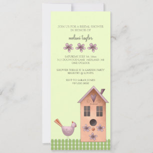 Bridal Shower Invitations or Garden Party Event