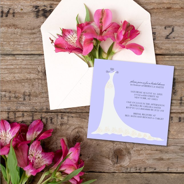 Bridal Shower Invitations {Violet} (Creator Uploaded)