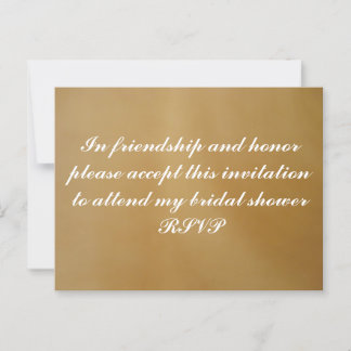 Bridal Shower Invite Card