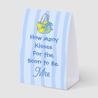 Bridal Shower Lemon Sign for Hershey's Kisses