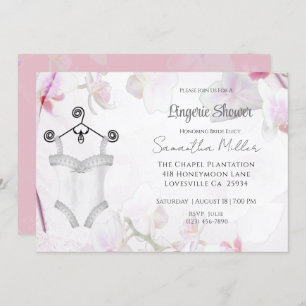 Bridal Shower Lingerie     Invitation