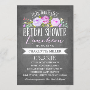 Bridal Shower Luncheon   Bridal Shower Invitation