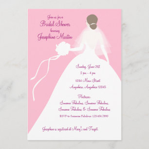 Bridal Shower Luncheon Invitation