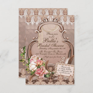 Bridal Shower Luncheon Party Invitations