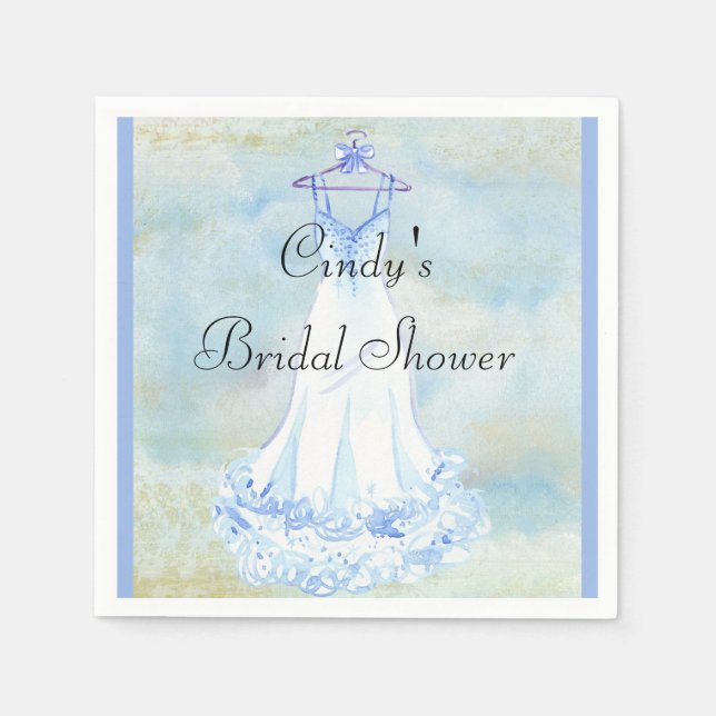 Bridal Shower Napkin (Front)