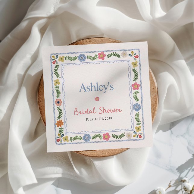 Bridal Shower  Napkin (Creator Uploaded)