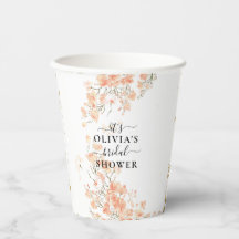 Bridal Shower Paper Cups