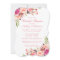 Bridal Shower Pink Blush Floral Invitation PSB