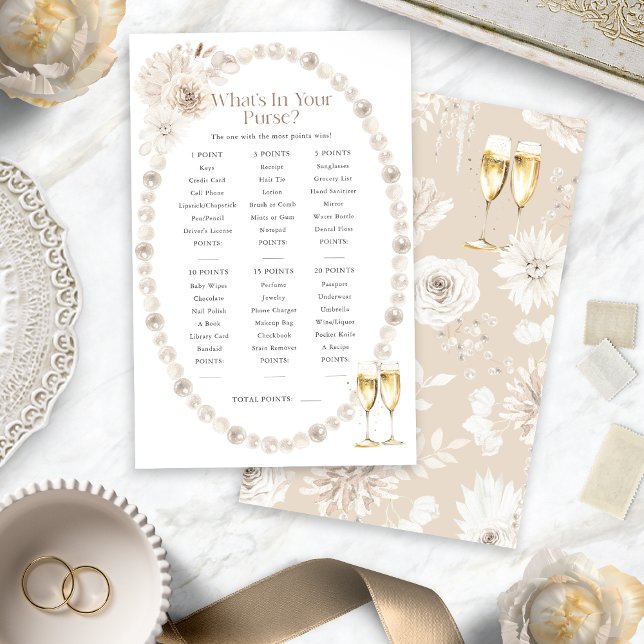 Bridal Shower Purse Game (Bridal Shower Purse Game
)