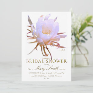 Bridal Shower (Queen of the night) Invitation