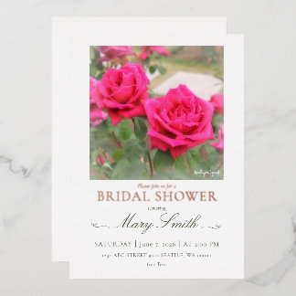 Bridal Shower (Red Rose)