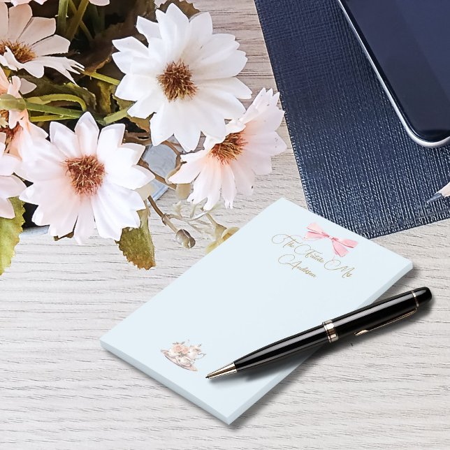 Bridal Shower Regency Tea Party Elegant  Post-it Notes (Creator Uploaded)