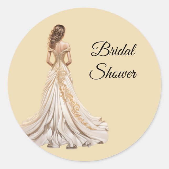 Bridal Shower Stickers (Front)